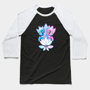 Aloe and Lotus Blossom Baseball T-Shirt